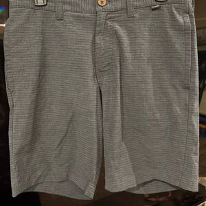 Travis Mathew Golf Charcoal Flat Front Shorts size 30